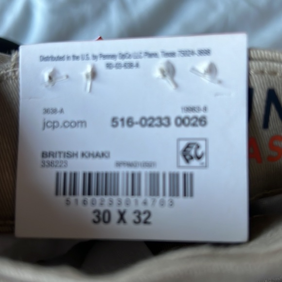 ST JOHN BAY UNIVERSAL EASY CARE PANTS WRINKLEFREE WITH COMFORT STRETCH SIZE30x32 - Picture 3 of 5